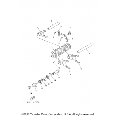 Shift Cam Fork