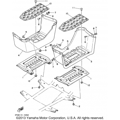 Stand Footrest