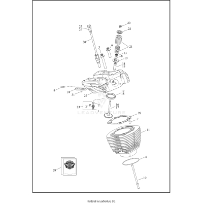 CYLINDERS, HEADS AND VALVES - TWIN CAM 110™