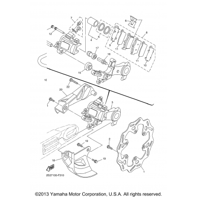 Rear Brake Caliper