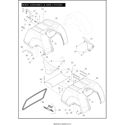 BODY ASSEMBLY & SIDE COVERS