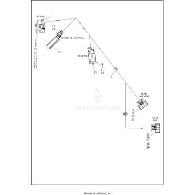 WIRE HARNESS, MAIN - FLTRXP (5 OF 9)