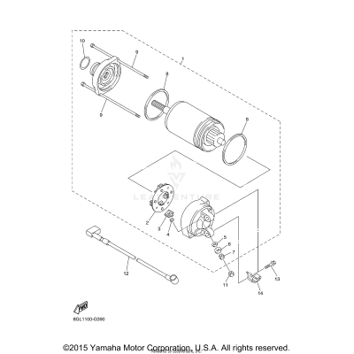 STARTING MOTOR