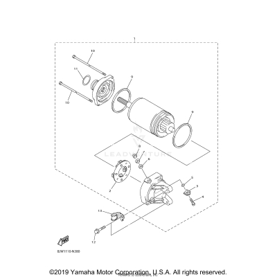 STARTING MOTOR