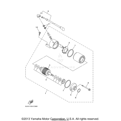 STARTING MOTOR