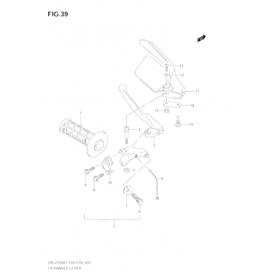 LH HANDLE LEVER