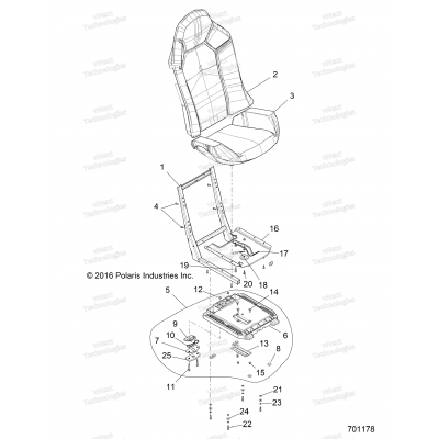 Body, Seat Asm. And Slider