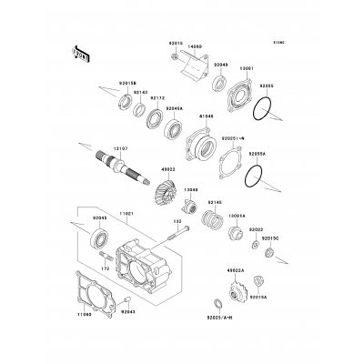 Bevel Gear Case