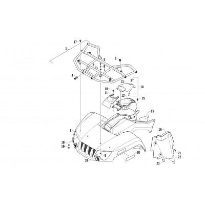 FRONT BODY PANEL ASSEMBLY