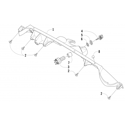 CONSOLE AND SWITCH ASSEMBLY