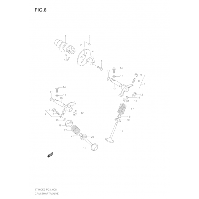 CAM SHAFT/VALVE