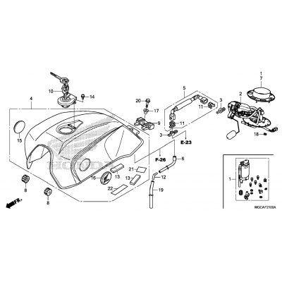 FUEL TANK / FUEL PUMP