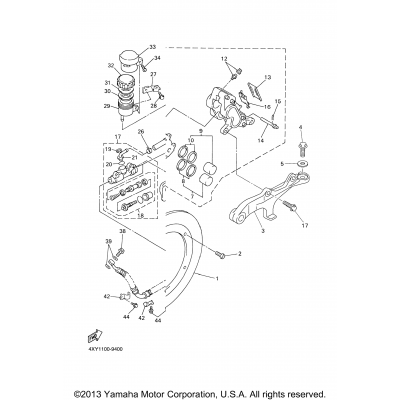 Rear Brake Caliper