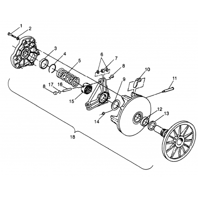 Drive Clutch Trail Rmk