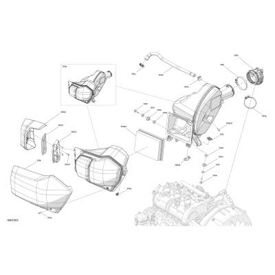 02- Engine - LH Air Intake