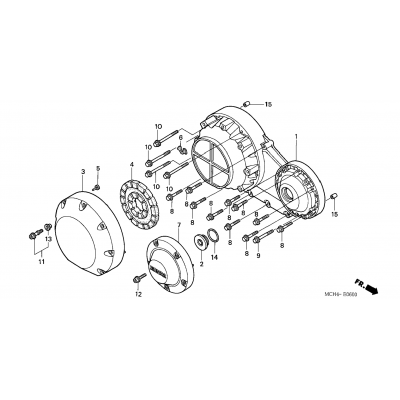 RIGHT CRANKCASE COVER