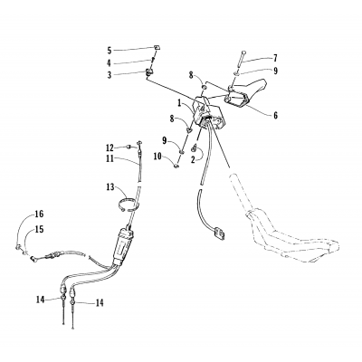 THROTTLE CONTROL ASSEMBLY