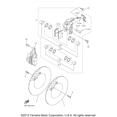 Front Brake Caliper