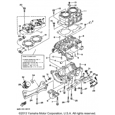 Cylinder - Crankcase