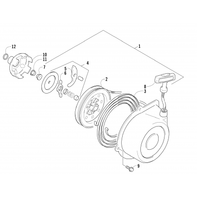 RECOIL STARTER ASSEMBLY