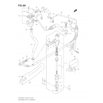 REAR MASTER CYLINDER