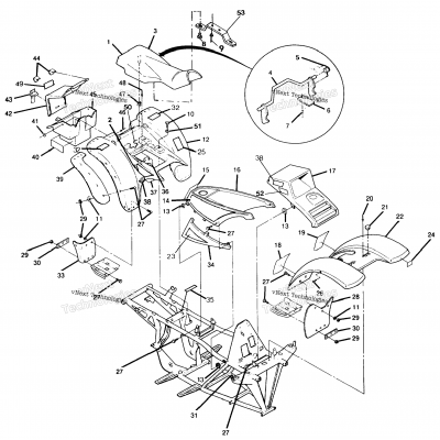 Body Assembly Trail Boss