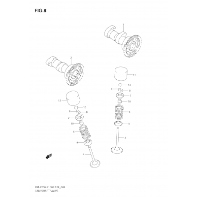 CAMSHAFT - VALVE