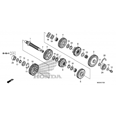 TRANSMISSION (COUNTERSHAFT)