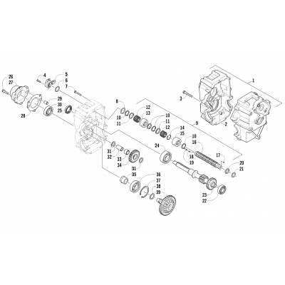 TRANSMISSION RIGHT-SIDE ASSEMBLY