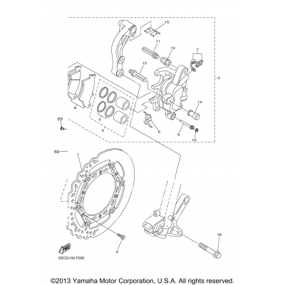 Front Brake Caliper