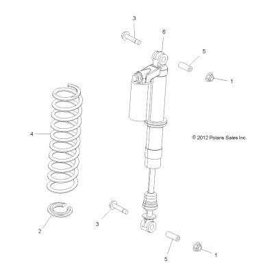 Suspension, Front Shock Mounting R13ve76ai/Aw/7Eas/Eat