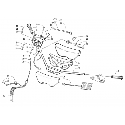 HANDLEBAR AND CONTROLS