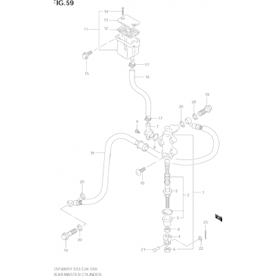 REAR MASTER CYLINDER