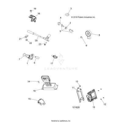 ELECTRICAL, SWITCHES, SENSORS and ECM - A19SDA57R1/SDE57R1 [101628]