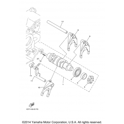 Shift Cam Fork