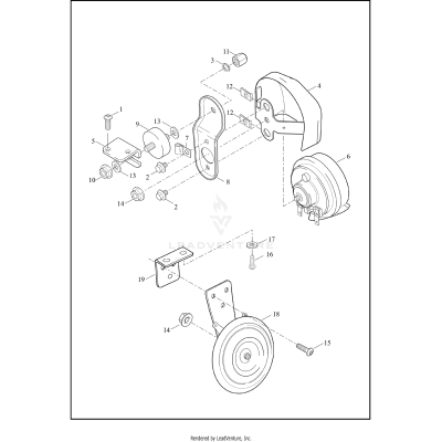 HORN - XL1200C, XL1200T