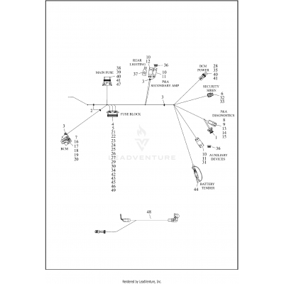 WIRING HARNESS, MAIN (8 OF 8)