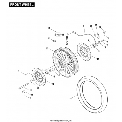 FRONT WHEEL