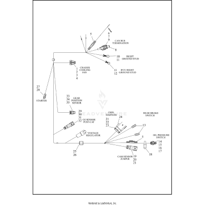 WIRING HARNESS, MAIN (6 OF 11)