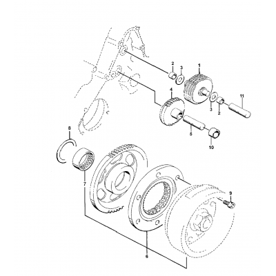 STARTER CLUTCH ASSEMBLY