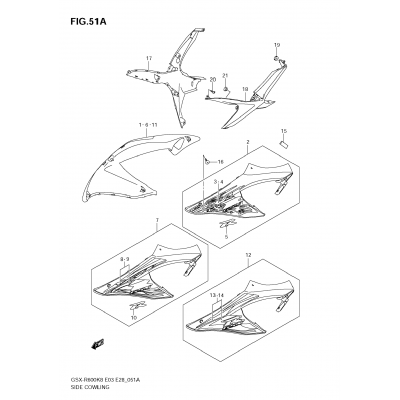 SIDE COWLING (MODEL K9)