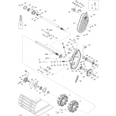 05- Drive Axle And Track