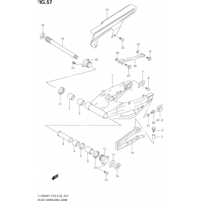 REAR SWINGING ARM