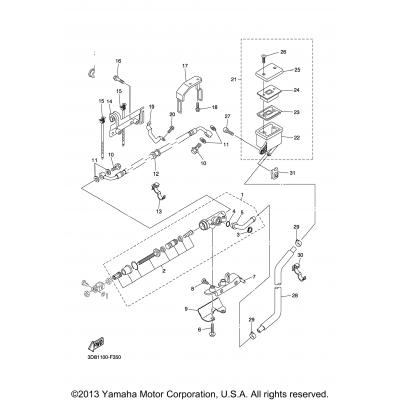 Rear Master Cylinder