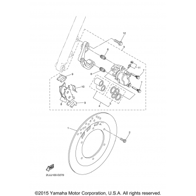 Front Brake Caliper