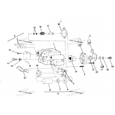 Rear Brake Assembly Trail Blazer