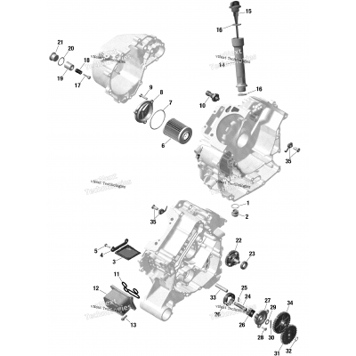 Rotax - Engine Lubrication - Except Ltd Cab