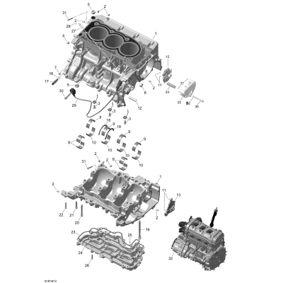 01- Crankcase