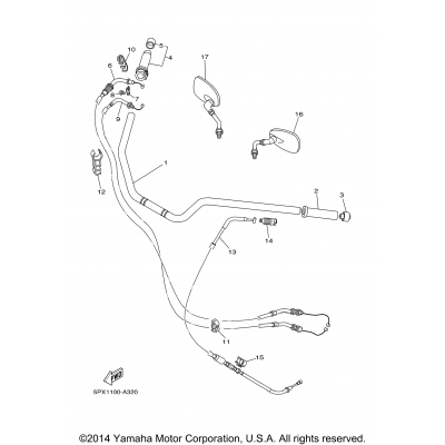 Steering Handle Cable