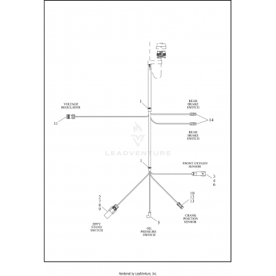 WIRING HARNESS, MAIN, NON-ABS - FLS (5 OF 5)